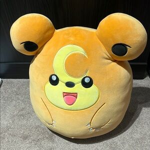 Teddiursa Plush Toy with Crescent Moon Design